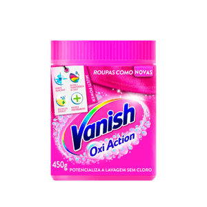 TIRA-MANCHAS-VANISH-PO-OXI-ACTION-POTE-450G-ROSA