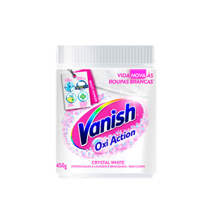 TIRA-MANCHAS-VANISH-PO-OXI-ACTION-POTE-450G-WHITE