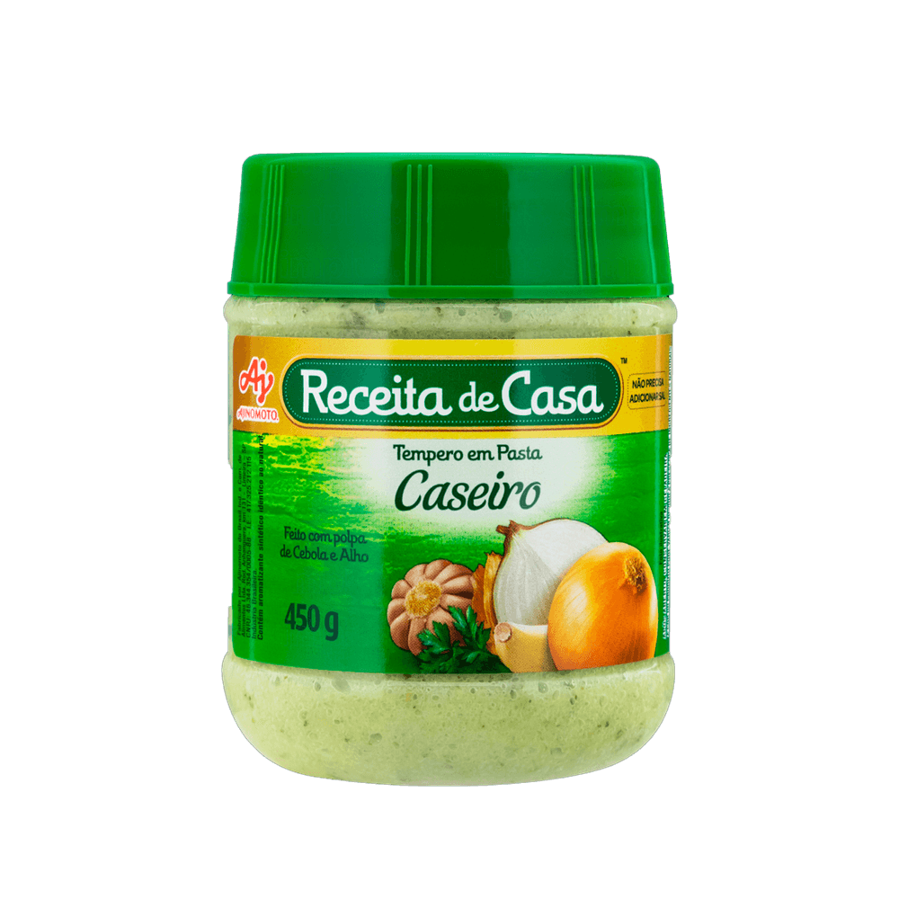 TEMPERO COMPLETO RECEITA DA CASA 450G S/PIMENTA - cricare