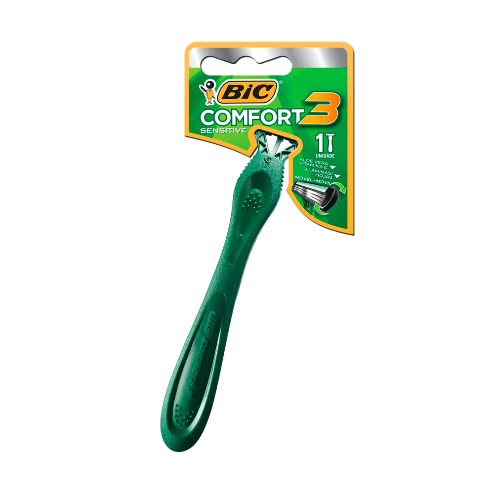 Aparelho para Barbear Bic Comfort 3 Sensitive - Supermercado Coop