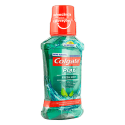 ENXAGUANTE-BUCAL-COLGATE-PLAX-250ML-FRESH-MINTS-angular-esquerda