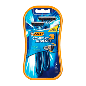 APARELHO-BARBEAR-BIC-COMFORT3-MOVEL-AZUL-COM-2UND