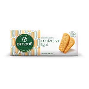 BISCOITO PIRAQUE 200G MAIZENA LIGHT - cricare