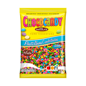 CONFETI-DORI-CHOCOCAND-MINI-COLORID-PACOTE-500G