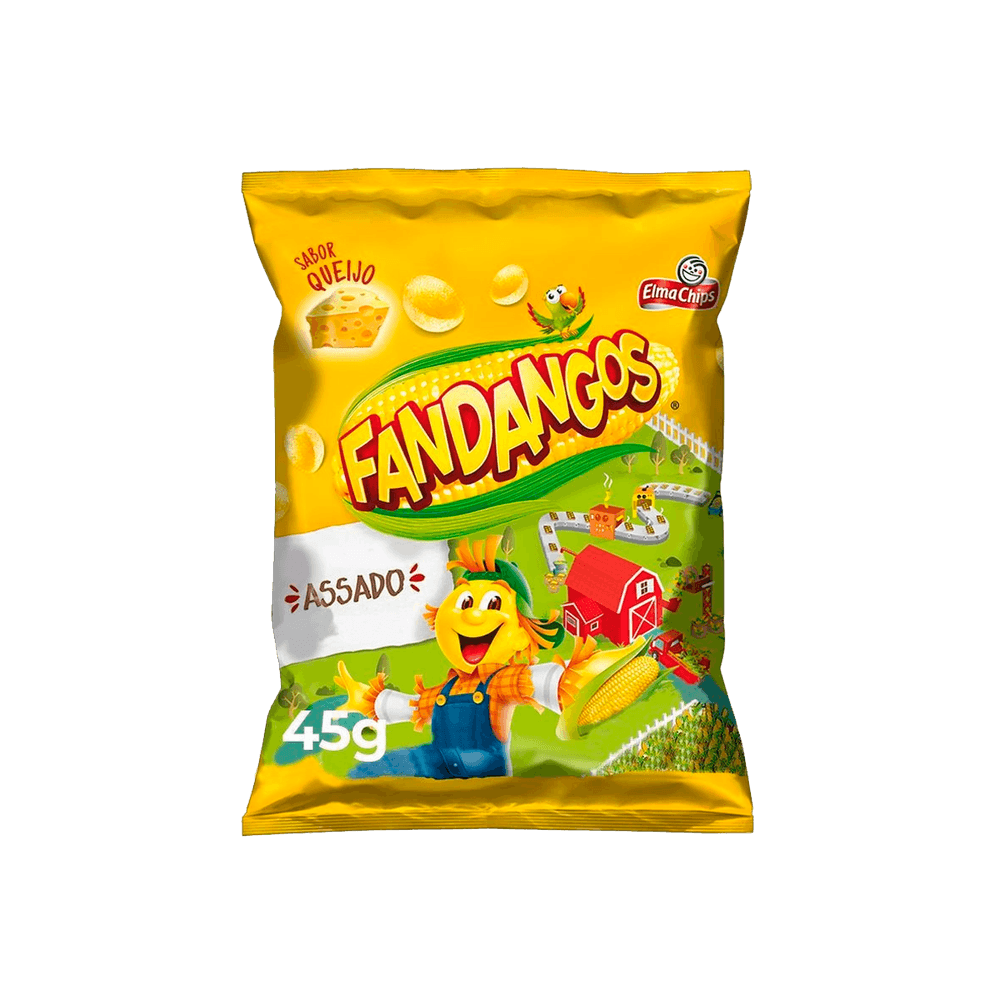 SALGADINHO ELMA CHIPS FANDANGOS 45G QUEIJO cricare
