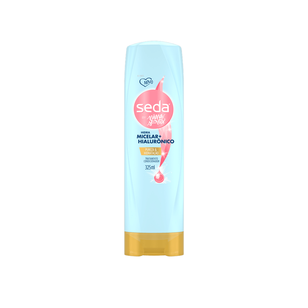 Shampoo Seda By Niina Secrets Água Micelar + Hialurônico 325ml