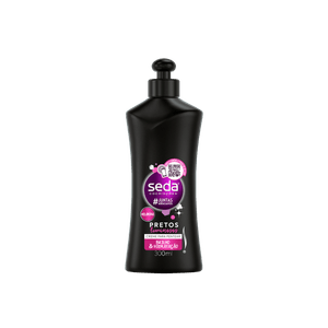 CREME-DE-PENTEAR-SEDA-300ML-PRETOS-LUMINOSO
