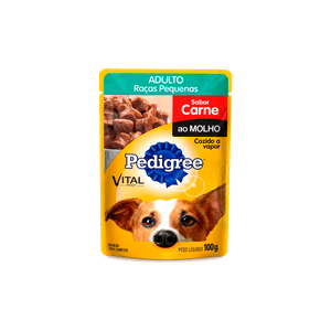 RACAO-PARA-CAO-PEDIGRE-ADULT-SACH-100G-CARNE-RACA.PEQ