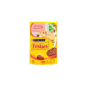 RACAO-PARA-GATOS-FRISKIES-SACHE-85G-FILHOTE-CARNE