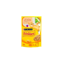 RACAO-PARA-GATOS-FRISKIES-SACHE-85G-FILHOTE-FRANGO