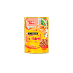 RACAO-PARA-GATOS-FRISKIES-SACHE-85G-FILHOTE-SALMAO