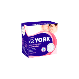 ABSORVENTE-YORK-PARA-SEIOS-C.12UN