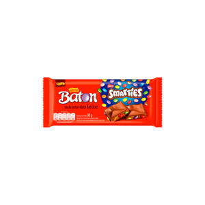CHOCOLATE-GAROTO-BATON-TABLETE-90G-LEITE-SMARTIES