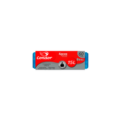 SACO-DE-LIXO-CONDOR-ROLO-AZUL-15L-C.60UN-REF.1450