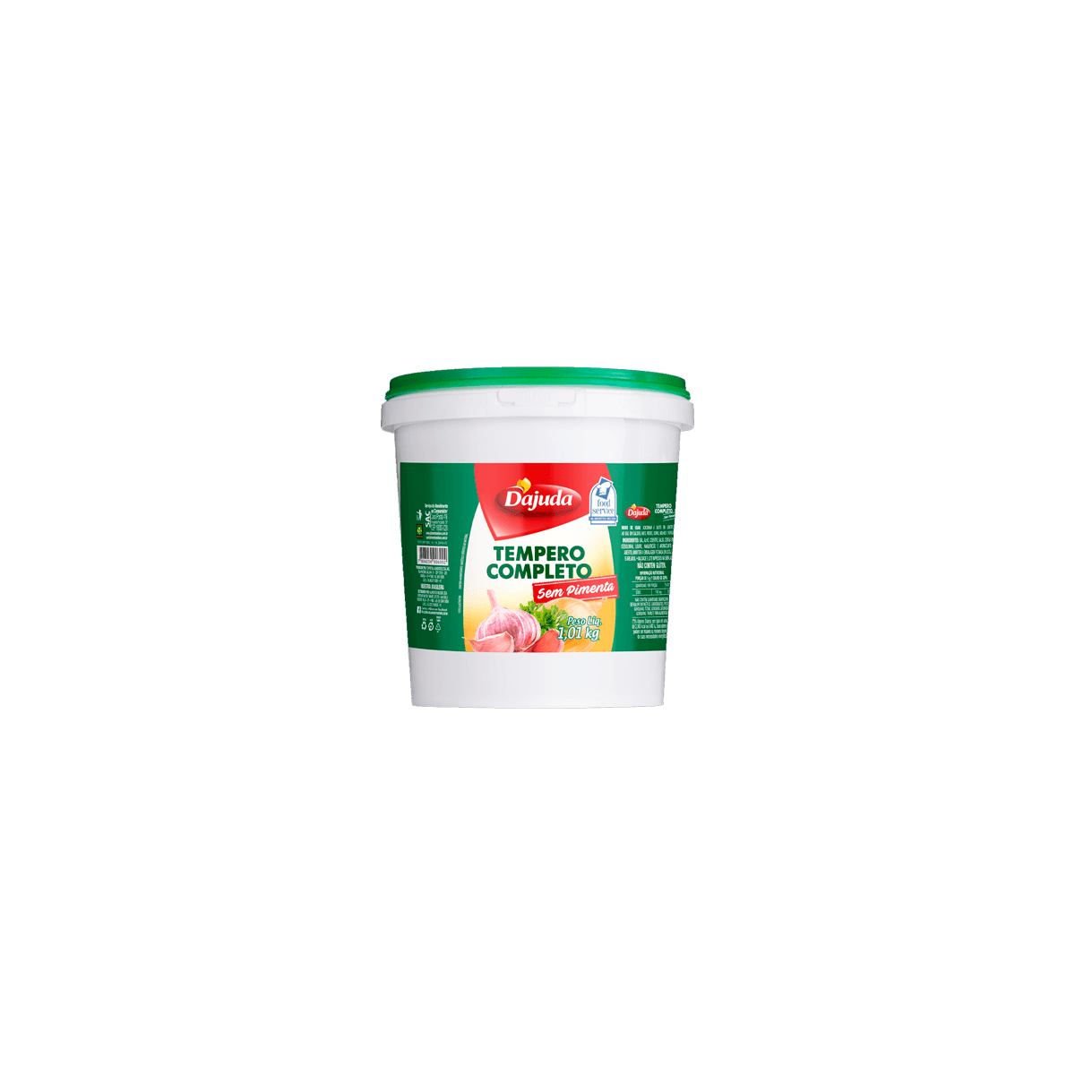 TEMPERO COMPLETO DAJUDA POTE 1,01KG SEM PIMENTA