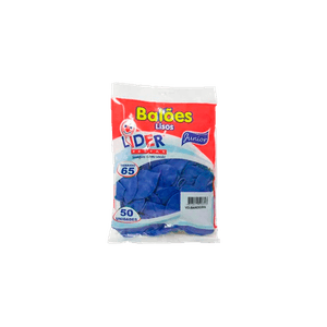 BALAO-LIDER-LISO-N65-50UN-AZUL-ESC