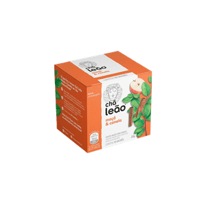CHA-LEAO-PREMIUM-C10-SACHES-CAIXA-MACA-E-CANELA