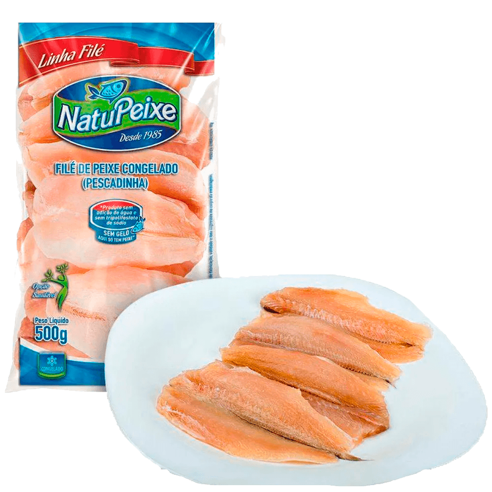 FILE DE PESCADINHA NATUPEIXE PCT 500G