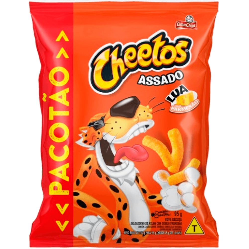 SALGADINHO ELMA CHIPS CHEETOS 95G LUA - cricare