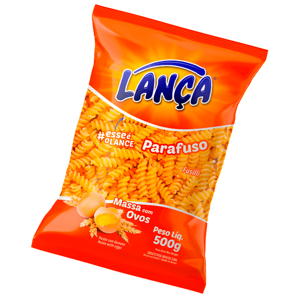 MASSA LANCA C/OVOS 500G PARAFUSO
