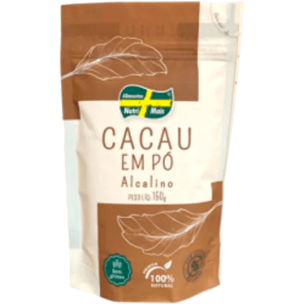 CACAU EM PO NUTRIMAIS POUCH 150G ALCALINO
