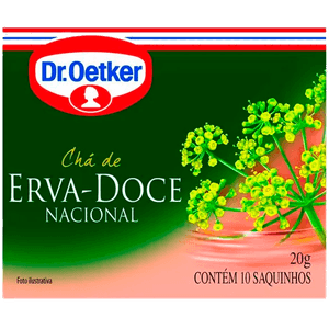 CHA-DR.OETKER-SACHE-C10UN-CX-20G-ERVA-DOCE